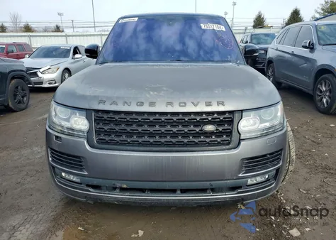 2016 Land Rover Range Rover Supercharged z USA, uszkodzony, nr VIN SALGS2EF6GA299752